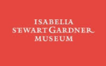 Isabella Stewart Gardner Museum Logo red background, white text